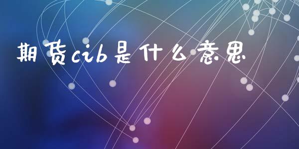 期货cib是什么意思_股市问答_第1张_财经百问网 期货cib是什么意思_https://cj001.lansai.wang_股市问答_第1张
