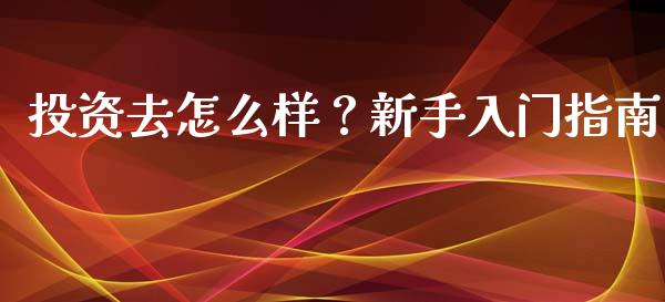 投资去怎么样？新手入门指南_https://cj001.lansai.wang_股市问答_第1张