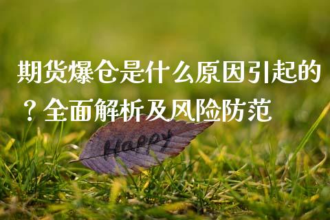 期货爆仓是什么原因引起的？全面解析及风险防范_https://cj001.lansai.wang_金融问答_第1张