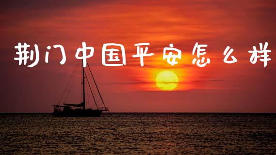 荆门中国平安怎么样_https://cj001.lansai.wang_保险问答_第1张