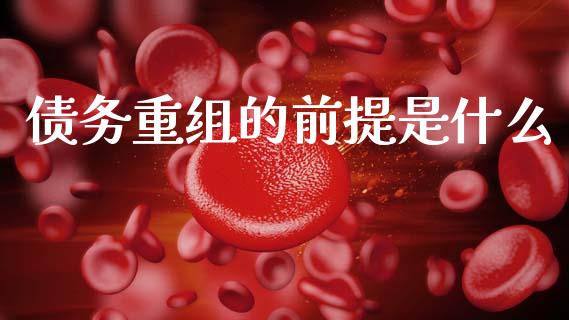 债务重组的前提是什么_https://cj001.lansai.wang_会计问答_第1张