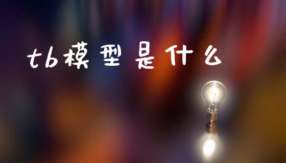tb模型是什么_https://cj001.lansai.wang_理财问答_第1张