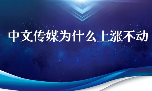 中文传媒为什么上涨不动_https://cj001.lansai.wang_财经百问_第1张