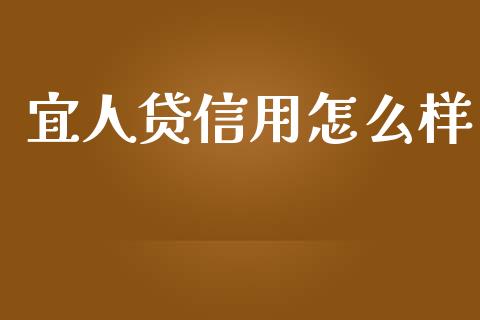 宜人贷信用怎么样_https://cj001.lansai.wang_期货问答_第1张