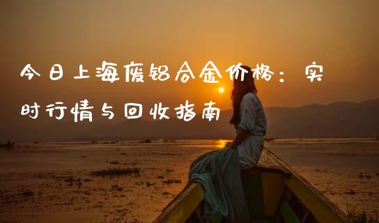 今日上海废铝合金价格：实时行情与回收指南_https://cj001.lansai.wang_财经问答_第1张