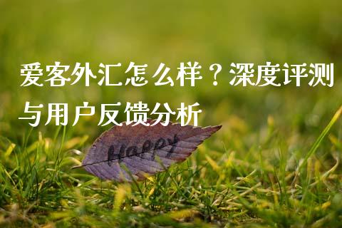 爱客外汇怎么样？深度评测与用户反馈分析_https://cj001.lansai.wang_会计问答_第1张