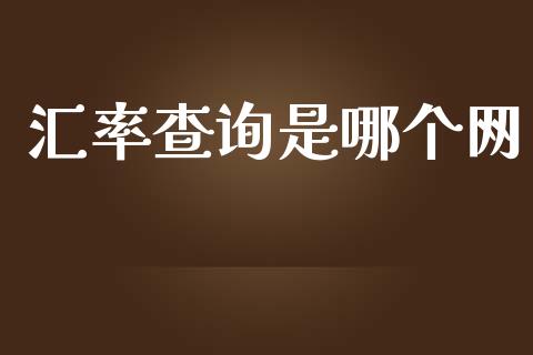 汇率查询是哪个网_https://cj001.lansai.wang_财经问答_第1张