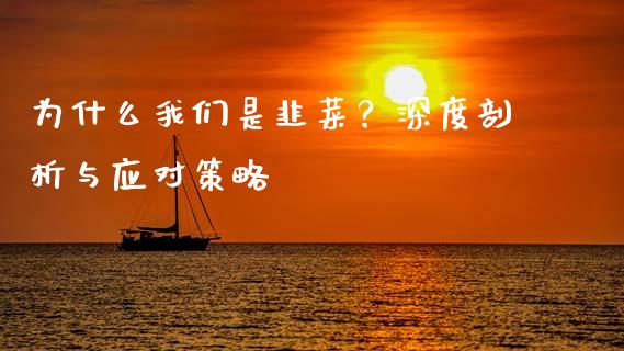为什么我们是韭菜？深度剖析与应对策略_https://cj001.lansai.wang_期货问答_第1张