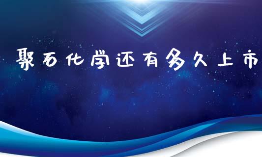 聚石化学还有多久上市_https://cj001.lansai.wang_股市问答_第1张