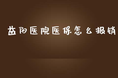 益阳医院医保怎么报销_https://cj001.lansai.wang_保险问答_第1张