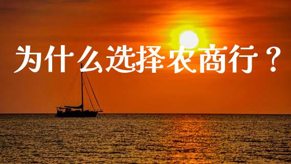 为什么选择农商行？_https://cj001.lansai.wang_理财问答_第1张