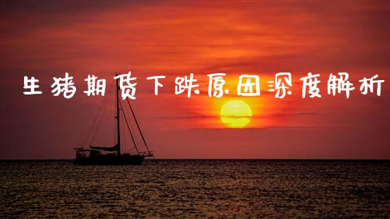 生猪期货下跌原因深度解析_https://cj001.lansai.wang_会计问答_第1张