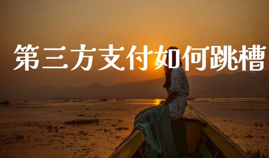 第三方支付如何跳槽_https://cj001.lansai.wang_会计问答_第1张