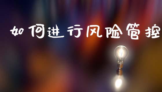 如何进行风险管控_https://cj001.lansai.wang_金融问答_第1张