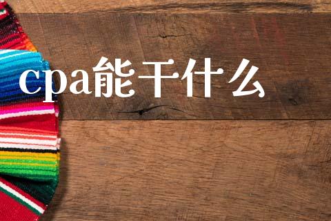 cpa能干什么_https://cj001.lansai.wang_会计问答_第1张