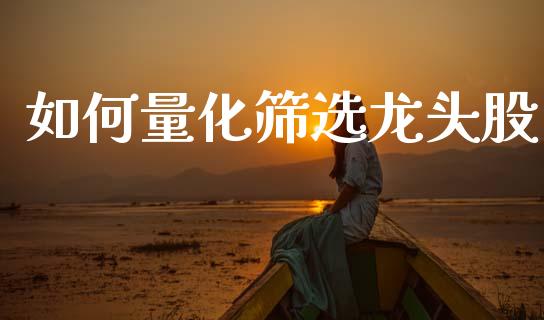 如何量化筛选龙头股_保险问答_第1张_财经百问网 如何量化筛选龙头股_https://cj001.lansai.wang_保险问答_第1张