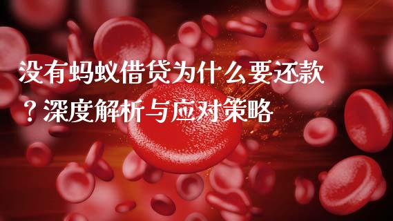 没有蚂蚁借贷为什么要还款？深度解析与应对策略_https://cj001.lansai.wang_期货问答_第1张
