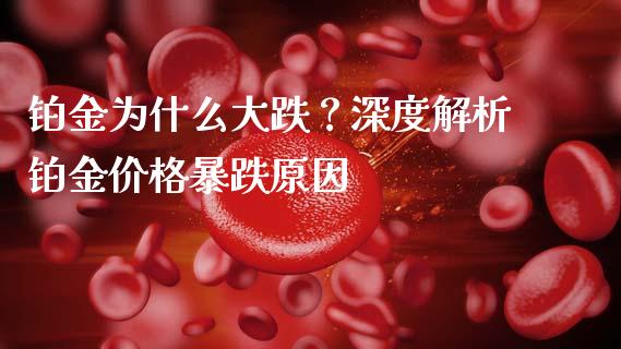 铂金为什么大跌？深度解析铂金价格暴跌原因_https://cj001.lansai.wang_金融问答_第1张