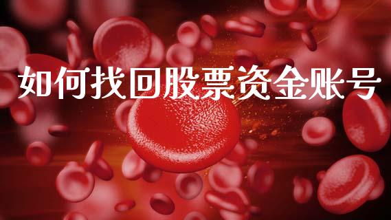 如何找回股票资金账号_https://cj001.lansai.wang_保险问答_第1张