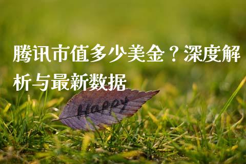 腾讯市值多少美金？深度解析与最新数据_https://cj001.lansai.wang_会计问答_第1张
