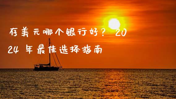 存美元哪个银行好？ 2024 年最佳选择指南_https://cj001.lansai.wang_股市问答_第1张