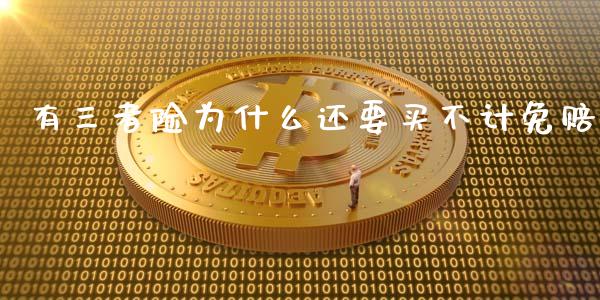 有三者险为什么还要买不计免赔_https://cj001.lansai.wang_金融问答_第1张