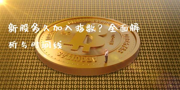 新股多久加入指数？全面解析与时间线_https://cj001.lansai.wang_期货问答_第1张