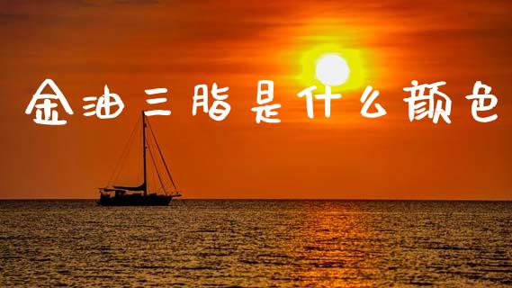 金油三脂是什么颜色_会计问答_第1张_财经百问网 金油三脂是什么颜色_https://cj001.lansai.wang_会计问答_第1张