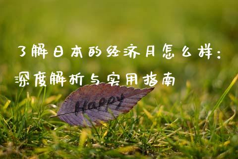 了解日本的经济月怎么样：深度解析与实用指南_https://cj001.lansai.wang_理财问答_第1张