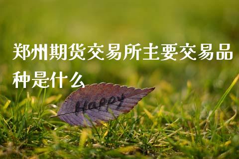 郑州期货交易所主要交易品种是什么_期货问答_第1张_财经百问网 郑州期货交易所主要交易品种是什么_https://cj001.lansai.wang_期货问答_第1张