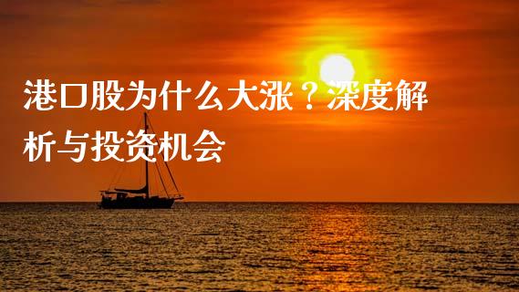 港口股为什么大涨？深度解析与投资机会_https://cj001.lansai.wang_股市问答_第1张