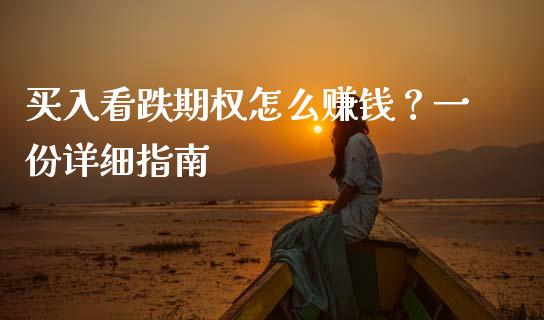 买入看跌期权怎么赚钱？一份详细指南_https://cj001.lansai.wang_理财问答_第1张