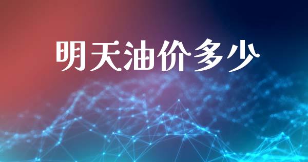 明天油价多少_https://cj001.lansai.wang_财经百问_第1张