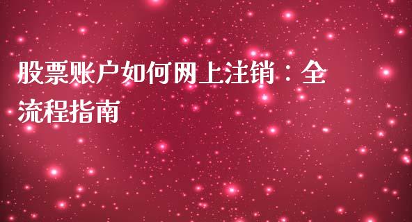 股票账户如何网上注销:全流程指南_金融问答_第1张_财经百问网 股票账户如何网上注销:全流程指南_https://cj001.lansai.wang_金融问答_第1张