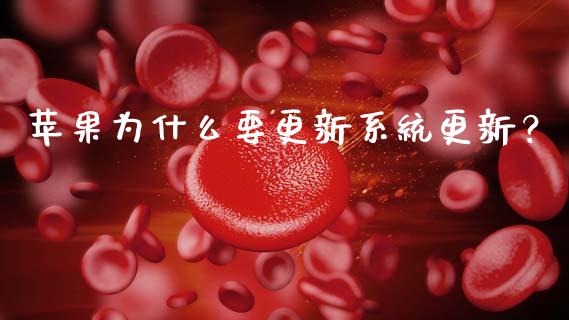 苹果为什么要更新系统更新？_https://cj001.lansai.wang_财经问答_第1张