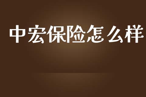 中宏保险怎么样_https://cj001.lansai.wang_保险问答_第1张