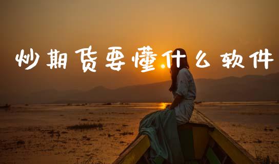 炒期货要懂什么软件_https://cj001.lansai.wang_财经百问_第1张