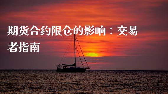 期货合约限仓的影响：交易者指南_https://cj001.lansai.wang_股市问答_第1张