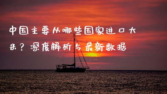 中国主要从哪些国家进口大米？深度解析与最新数据_https://cj001.lansai.wang_股市问答_第1张