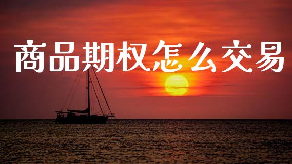商品期权怎么交易_https://cj001.lansai.wang_期货问答_第1张