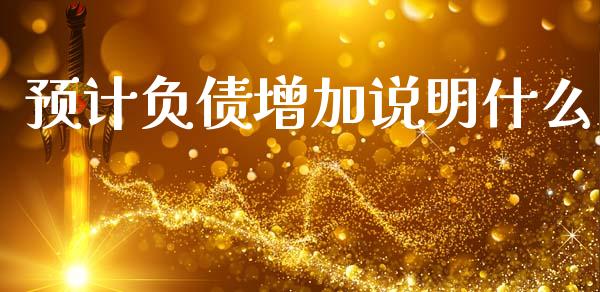 预计负债增加说明什么_https://cj001.lansai.wang_会计问答_第1张
