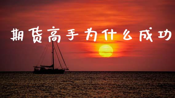期货高手为什么成功_https://cj001.lansai.wang_理财问答_第1张