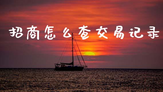 招商怎么查交易记录_https://cj001.lansai.wang_金融问答_第1张