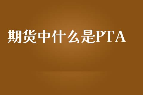 期货中什么是PTA_https://cj001.lansai.wang_期货问答_第1张