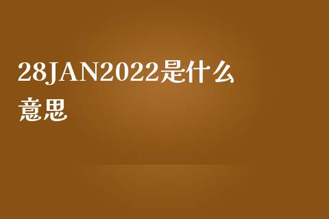 28JAN2022是什么意思_https://cj001.lansai.wang_保险问答_第1张