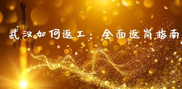 武汉如何返工：全面返岗指南_https://cj001.lansai.wang_财经百问_第1张