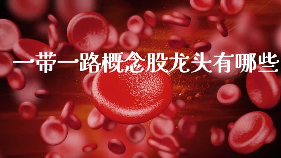 一带一路概念股龙头有哪些_https://cj001.lansai.wang_理财问答_第1张