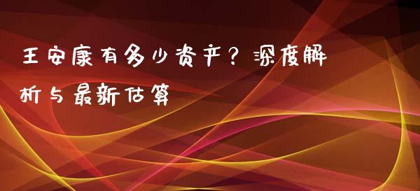 王安康有多少资产？深度解析与最新估算_https://cj001.lansai.wang_股市问答_第1张