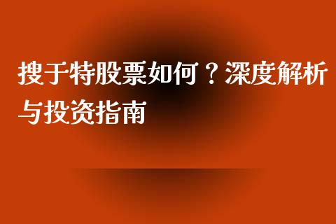 搜于特股票如何？深度解析与投资指南_https://cj001.lansai.wang_财经百问_第1张