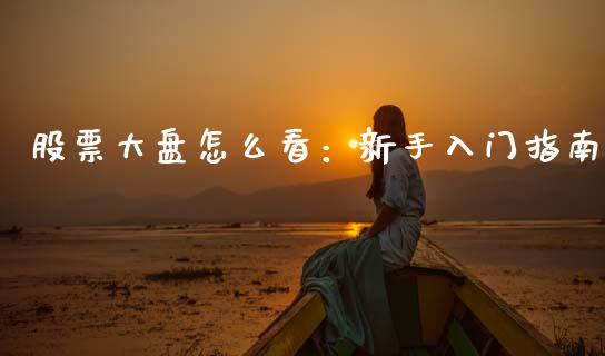 股票大盘怎么看：新手入门指南_https://cj001.lansai.wang_理财问答_第1张